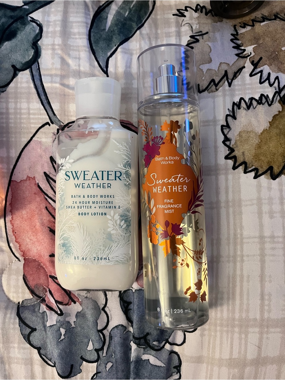 Bath & Body Works Sweater Weather Lotion & Mist Duo